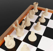 3D Printed Bubbly Eco Friendly Chess Pieces